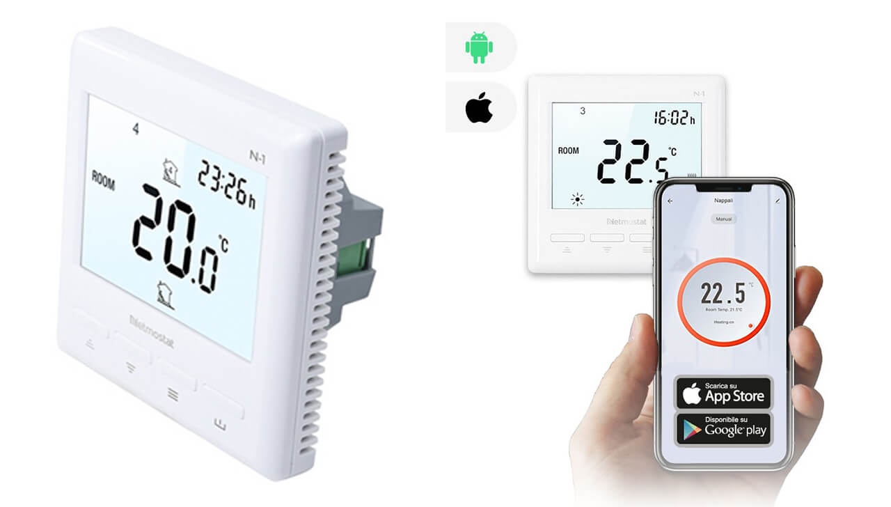Termostato Wifi Manejo por teléfono Netmostat - Imagen 2
